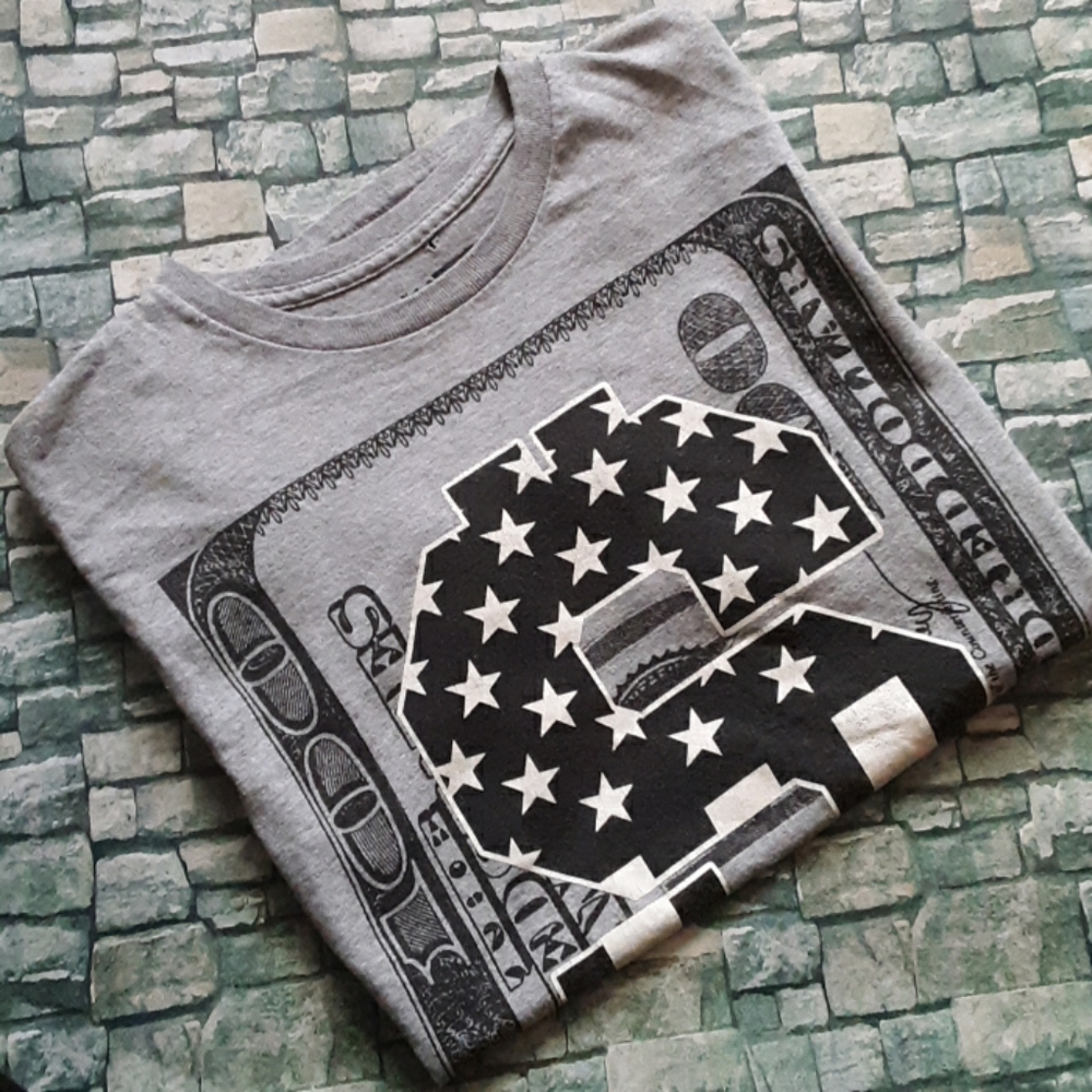 Ben Franklin BIG MONEY Dollar Sign T Shirt